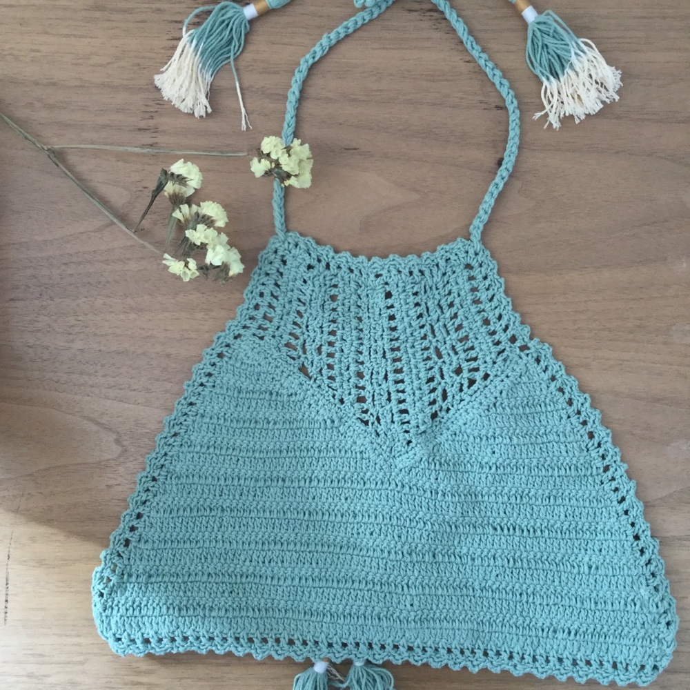 She made me halter bikini top small